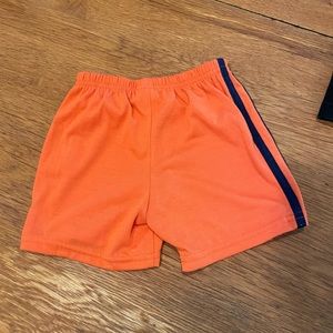 Carters Just One You shorts. Orange. 2T